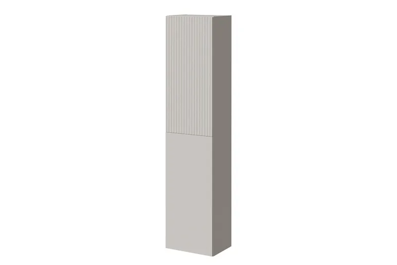 Kangana Vitrinskåp 40x180 cm - Beige - Förvaring - Skåp - Vitrinskåp