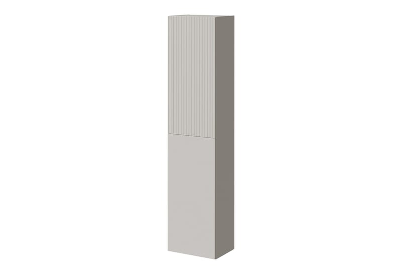 Kangana Vitrinskåp 40x180 cm - Beige - Förvaring - Skåp - Vitrinskåp