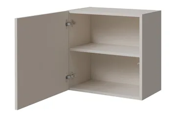 Kangana Vitrinskåp 50x50 cm - Beige - Förvaring - Hylla - Vägghylla