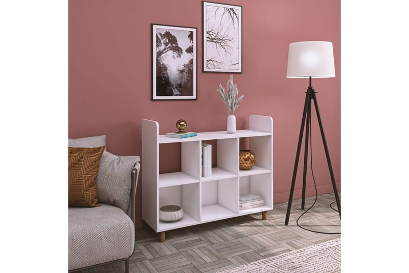 Konsol Sakarya 2 Vit - Vit - Förvaring - Skåp - Förvaringsskåp