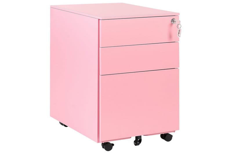 Kontorsskåp Cami Rosa, Rosa