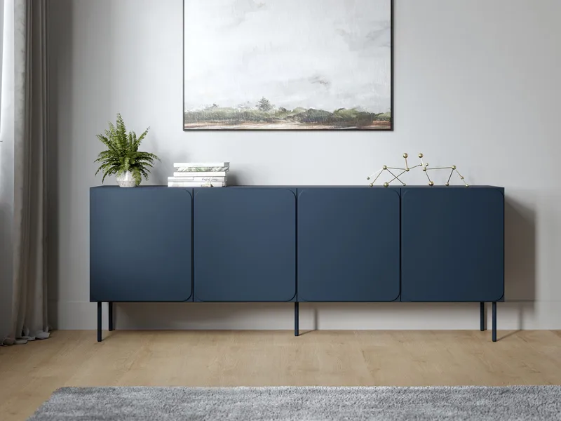Marros Skänk 200 cm - Blå - Förvaring - Förvaringsmöbler - Sideboard & skänk