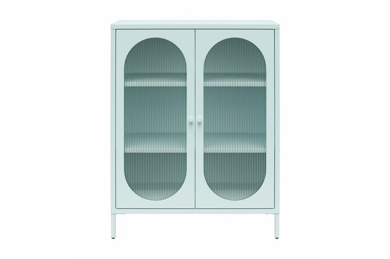 Medicinskåp Loft24 Skåp Luna 80x40x102 cm, Himmelsblå Light Blue,Blå - Förvaring - Skåp - Förvaringsskåp - Säkerhetsskåp - Medicinskåp