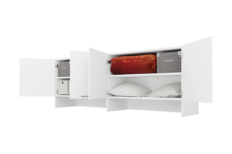 Rauk Highboard - Vit - Förvaring - Skåp - Förvaringsskåp