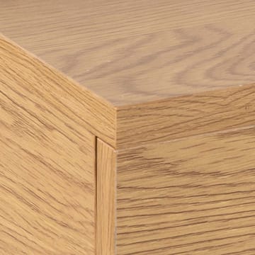 Sängbord Ashlan 40x32xh16,5 cm - Natur (vild ek-look) - Förvaring - Skåp - Förvaringsskåp