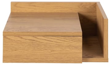 Sängbord Ashlan 40x32xh16,5 cm - Natur (vild ek-look) - Förvaring - Skåp - Förvaringsskåp