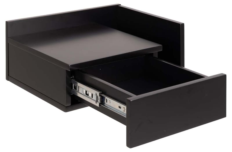 Sängbord Ashlan 40x32xh16,5 cm - Svart - Förvaring - Skåp - Förvaringsskåp