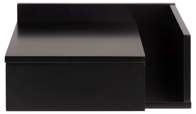 Sängbord Ashlan 40x32xh16,5 cm - Svart - Förvaring - Skåp - Förvaringsskåp