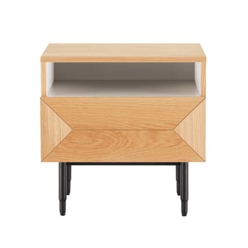 Sängbord Nate 50x40x50 cm ek - beige - Förvaring - Skåp - Förvaringsskåp