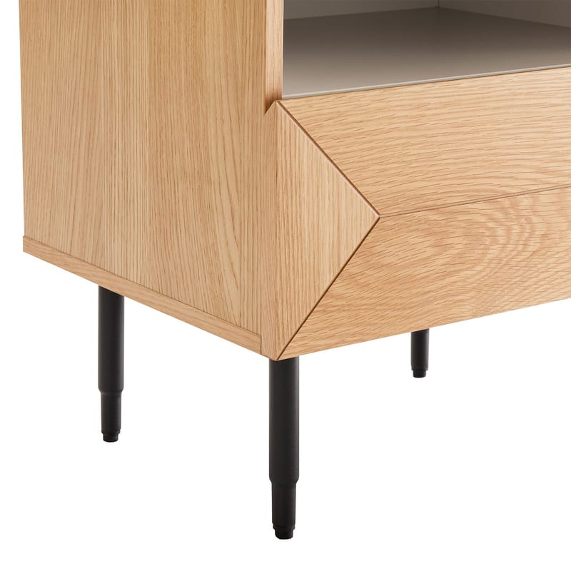 Sängbord Nate 50x40x50 cm ek - beige - Förvaring - Skåp - Förvaringsskåp