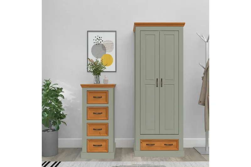 Selma Highboard - Grön - Förvaring - Skåp - Förvaringsskåp