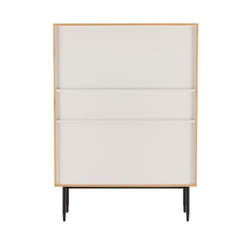 Sideboard Nate ek 100x40x140 cm - Beige - Förvaring - Skåp - Förvaringsskåp