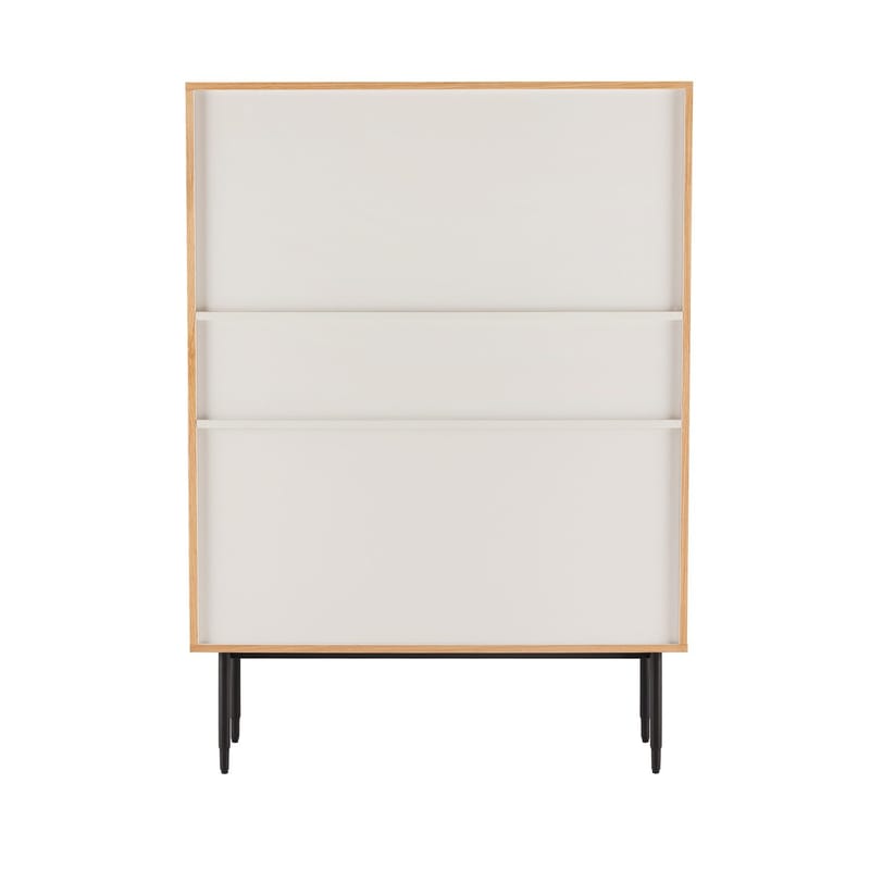 Sideboard Nate ek 100x40x140 cm - Beige - Förvaring - Skåp - Förvaringsskåp
