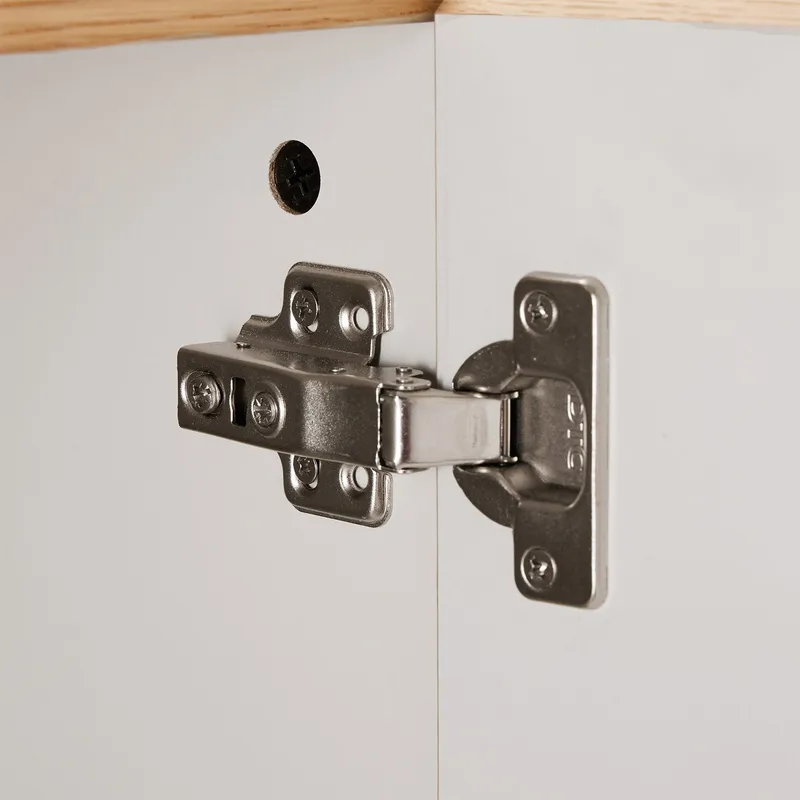 Sideboard Nate ek 100x40x140 cm - Beige - Förvaring - Skåp - Förvaringsskåp