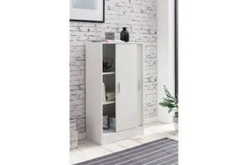 Sideboard Wohnling Melaminbelagd MDF-skjutdörrar Modern - Förvaring - Skåp - Förvaringsskåp