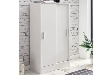 Sideboard Wohnling Melaminbelagd MDF-skjutdörrar Modern - Förvaring - Skåp - Förvaringsskåp