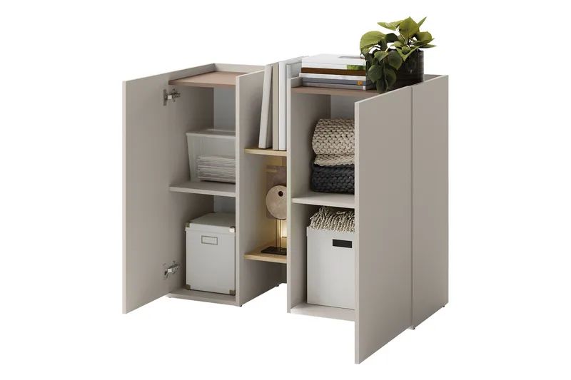 Sigmana Highboard - Svart - Förvaring - Skåp - Förvaringsskåp