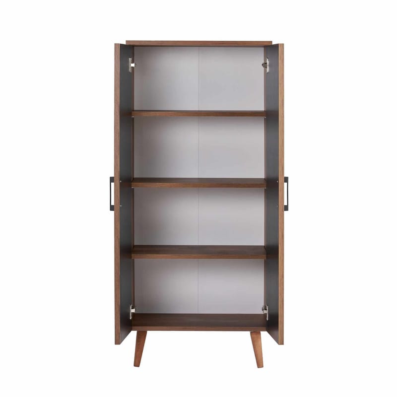 Simora Multifunktionsskåp 60x135 cm - Valnöt - Förvaring - Skåp - Förvaringsskåp