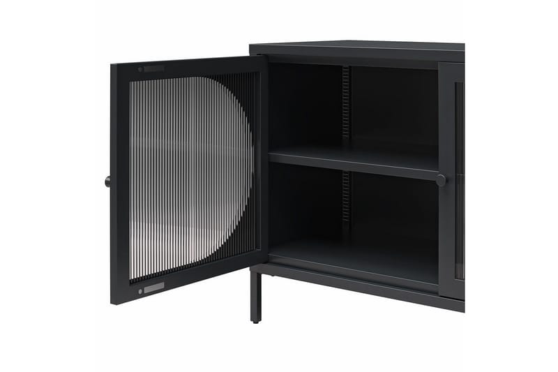 Skåp Luna 100x40x64 cm, Svart - 100x40x64 cm, Svart - Förvaring - Skåp - Förvaringsskåp - Säkerhetsskåp - Medicinskåp