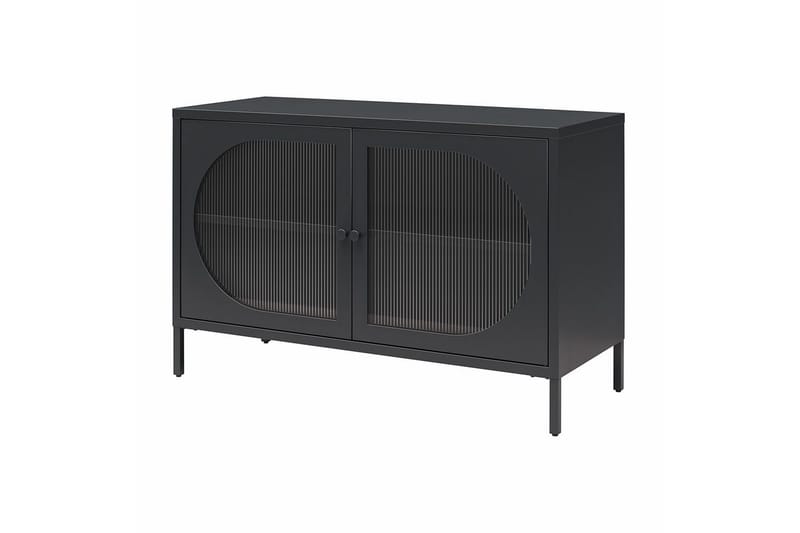 Skåp Luna 100x40x64 cm, Svart - 100x40x64 cm, Svart - Förvaring - Skåp - Förvaringsskåp - Säkerhetsskåp - Medicinskåp