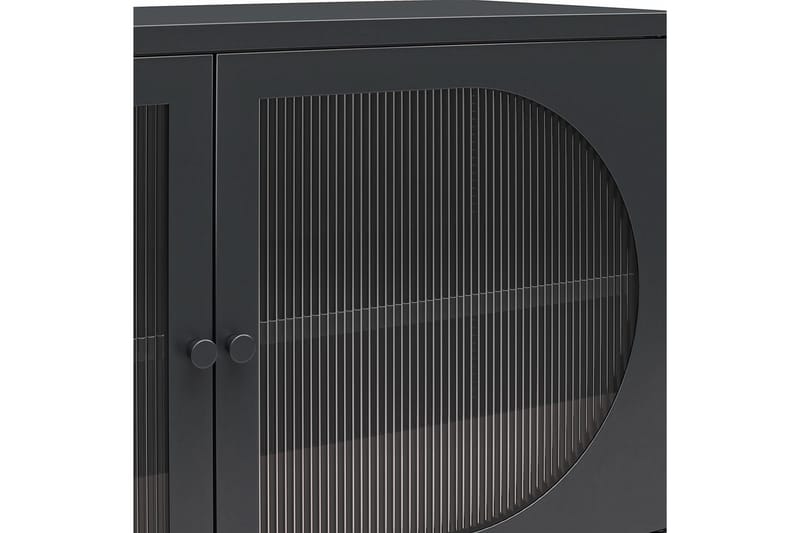 Skåp Luna 100x40x64 cm, Svart - 100x40x64 cm, Svart - Förvaring - Skåp - Förvaringsskåp - Säkerhetsskåp - Medicinskåp