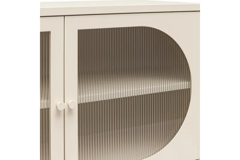 Skåp Luna 100x40x64 cm, Pergament - 100x40x64 cm, Pergament - Förvaring - Skåp - Förvaringsskåp - Säkerhetsskåp - Medicinskåp