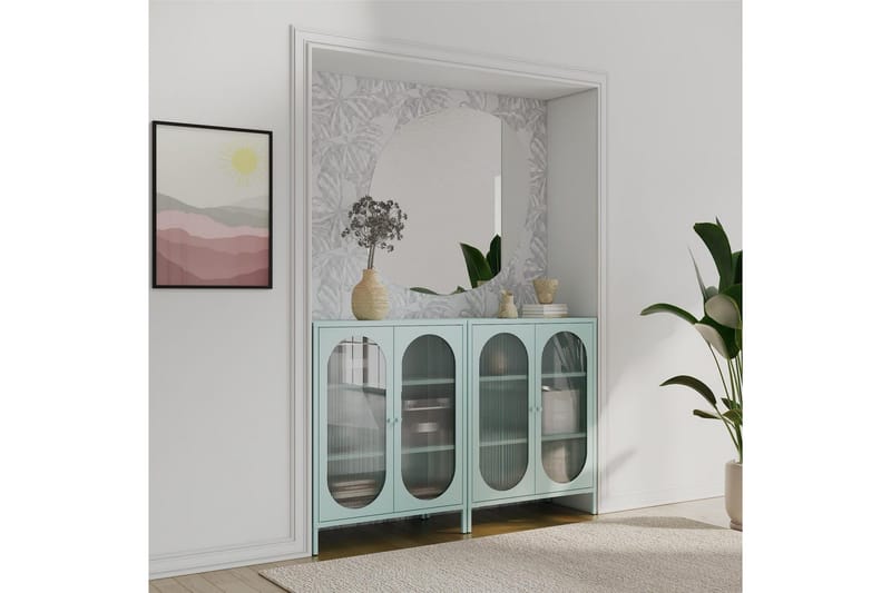 Skåp Luna 80x40x102 cm, Himmelsblå - 80x40x102 cm, Himmelsblå - Förvaring - Skåp - Förvaringsskåp - Säkerhetsskåp - Medicinskåp