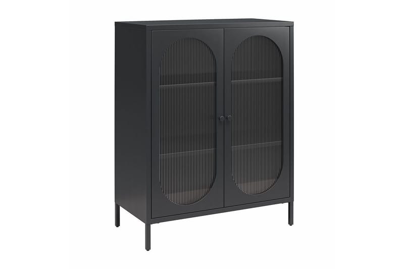 Skåp Luna 80x40x102 cm, Svart - 80x40x102 cm, Svart - Förvaring - Skåp - Förvaringsskåp - Säkerhetsskåp - Medicinskåp
