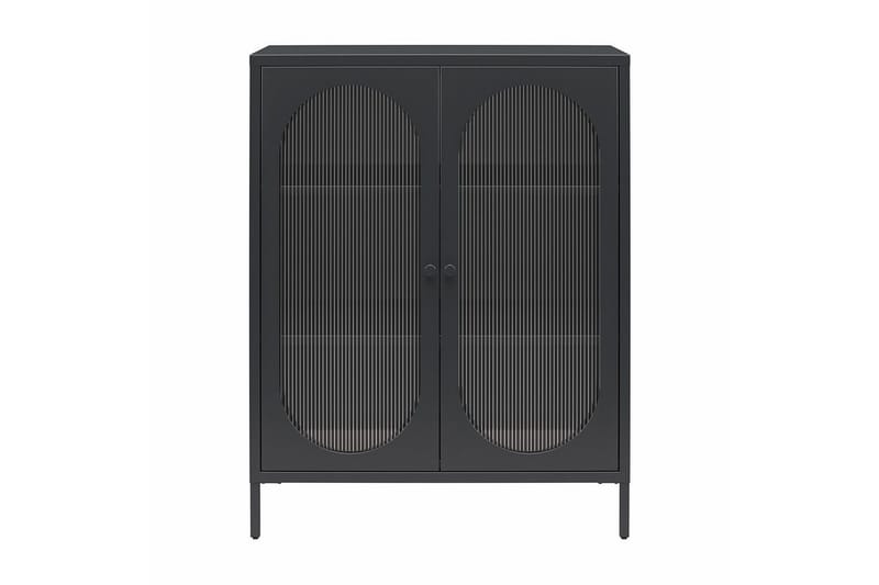 Skåp Luna 80x40x102 cm, Svart - 80x40x102 cm, Svart - Förvaring - Skåp - Förvaringsskåp - Säkerhetsskåp - Medicinskåp