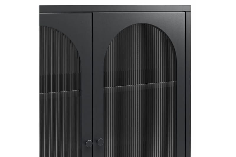 Skåp Luna 80x40x102 cm, Svart - 80x40x102 cm, Svart - Förvaring - Skåp - Förvaringsskåp - Säkerhetsskåp - Medicinskåp