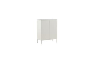Skåp Misha - Vit, 40x80x102 - Förvaring - Skåp - Förvaringsskåp