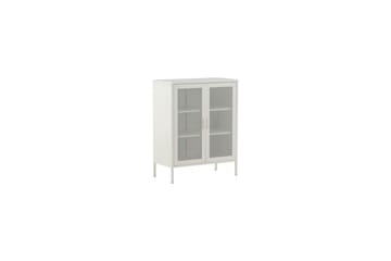 Skåp Misha - Vit, 40x80x102 - Förvaring - Skåp - Förvaringsskåp