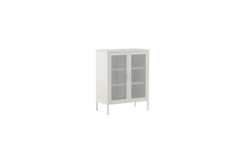 Skåp Misha - Vit, 40x80x102 - Förvaring - Skåp - Förvaringsskåp