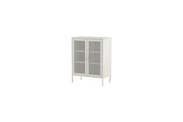 Skåp Misha - Vit, 40x80x102 - Förvaring - Skåp - Förvaringsskåp