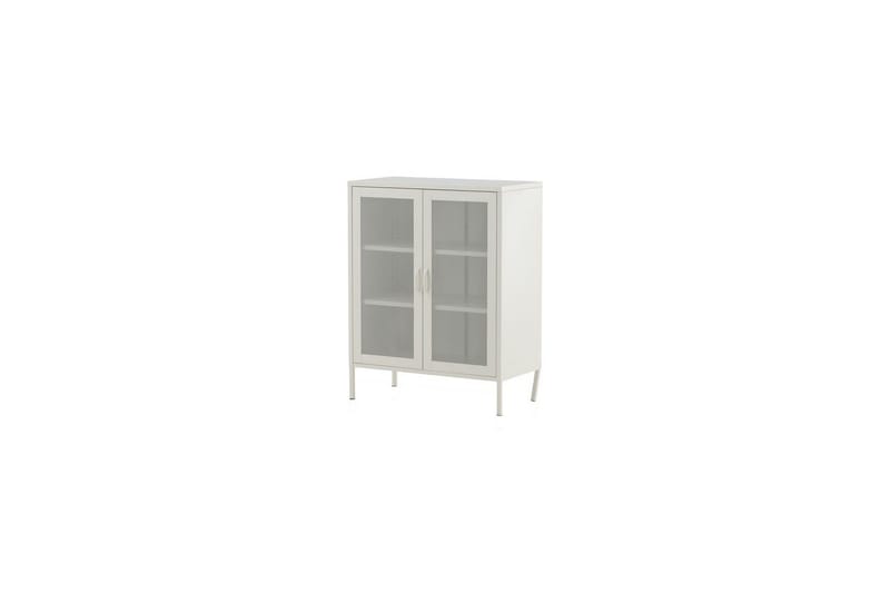 Skåp Misha - Vit, 40x80x102 - Förvaring - Skåp - Förvaringsskåp