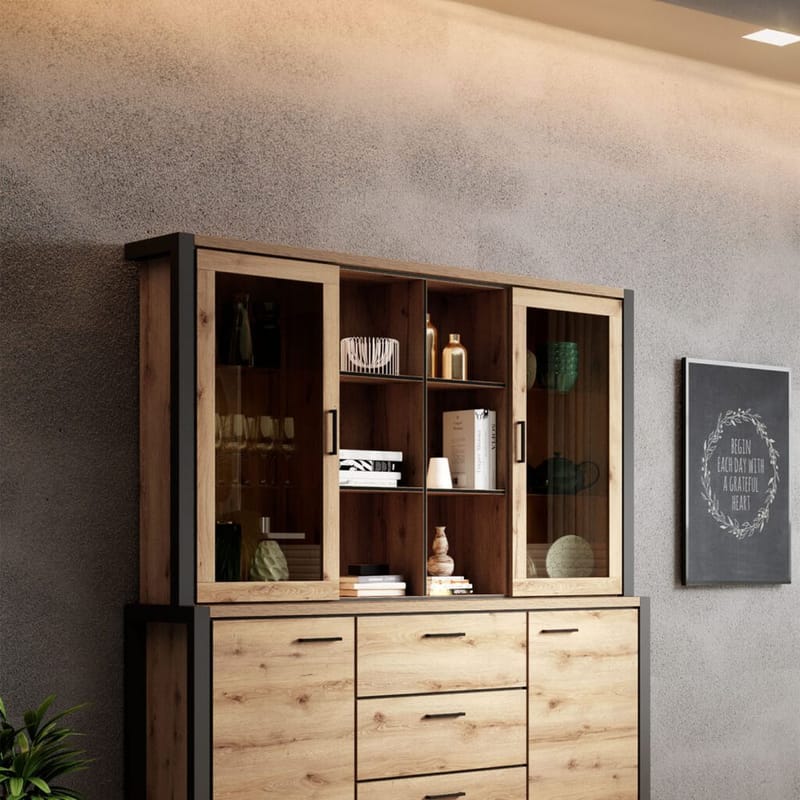 Skåp Tillägg Aktiv - Förvaring - Skåp - Vitrinskåp