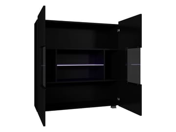 Tessan Vitrinskåp 100x107 cm - brun - Förvaring - Skåp - Vitrinskåp
