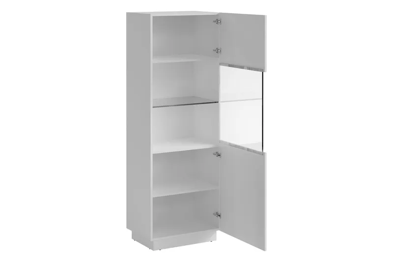 Torvalen Vitrinskåp 60x178 cm - Beige - Förvaring - Skåp - Vitrinskåp