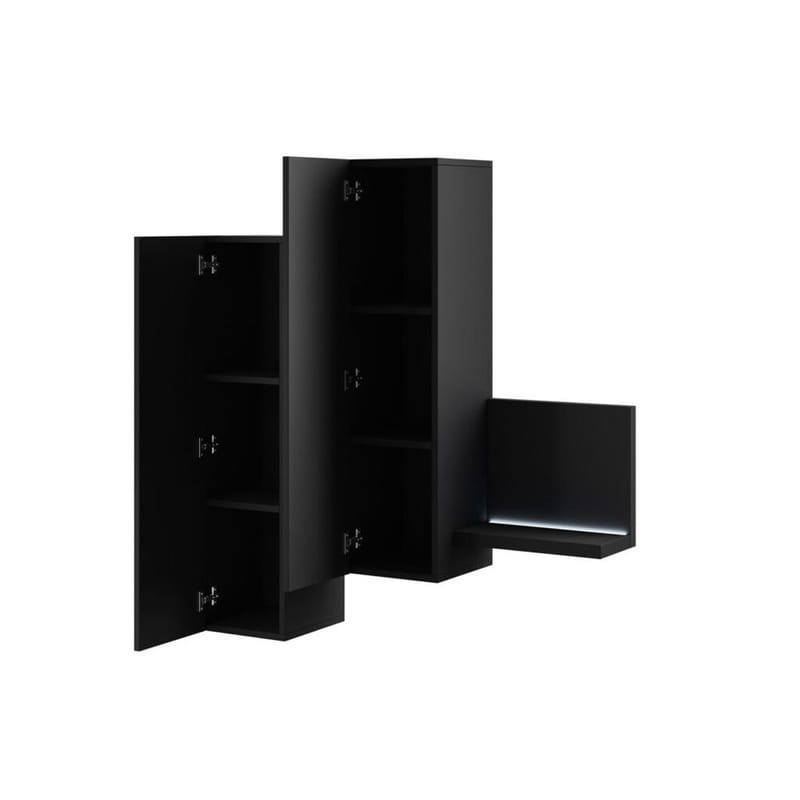 Vägghängt Skåp Bota - Svart supermatt - Förvaring - Skåp - Förvaringsskåp