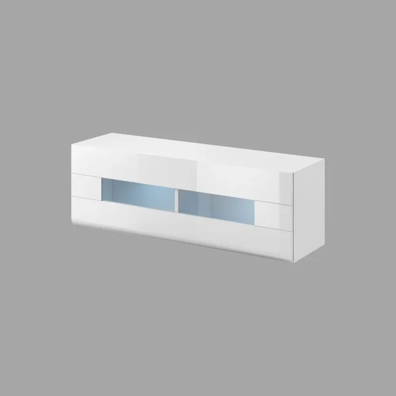 Vägghängt skåp Toledo - Vit Laminat - Förvaring - Skåp - Förvaringsskåp