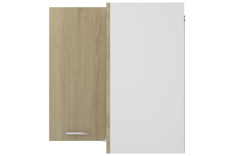 Väggskåp hörn sonoma-ek 57x57x60 cm spånskiva - Ek - Förvaring - Skåp - Hörnskåp