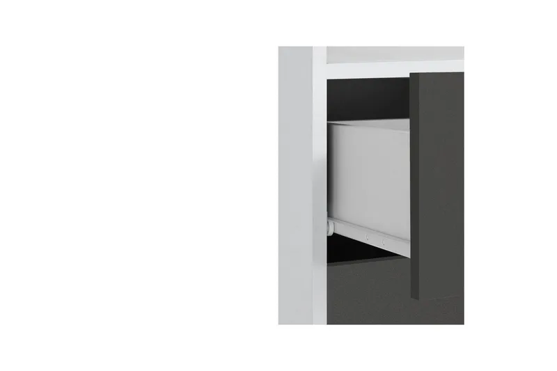 Väggskåp Mirza Vit/Antracit - Vit/Antracit - Hus & renovering - Kök & bad - Badrum - Badrumsmöbler & badrumsinredning - Väggskåp & högskåp