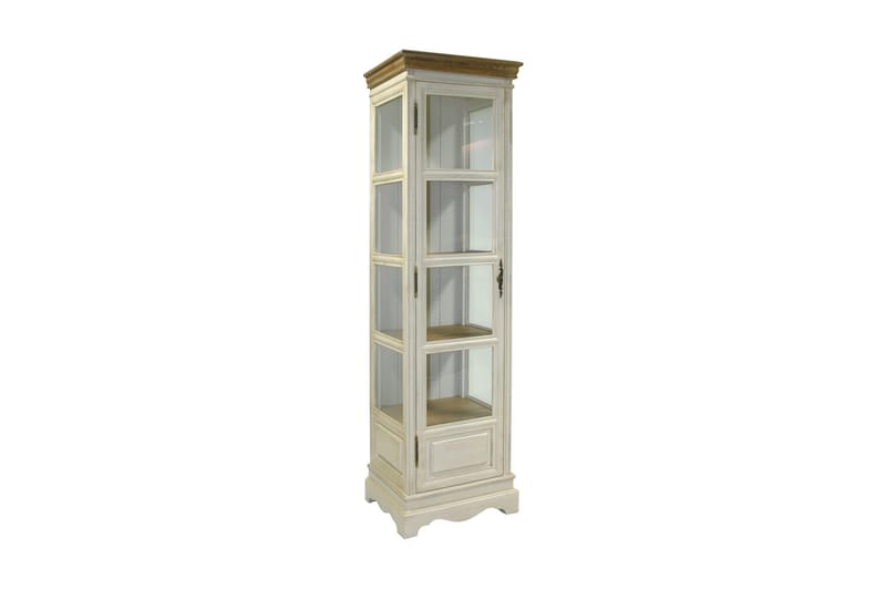 Displayskåp Samira 49x39xh178 cm Antikvit - Förvaring - Skåp - Vitrinskåp