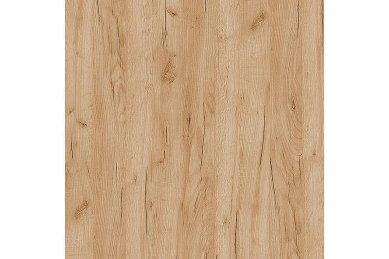 Frick Vitrinskåp Vit LED Belysning 35 cm djup 100 cm bred 107 cm hög Ljust Trä Ek Glas - Gyllene Ek/Vit Led-Belysning - Förvaring - Skåp - Vitrinskåp