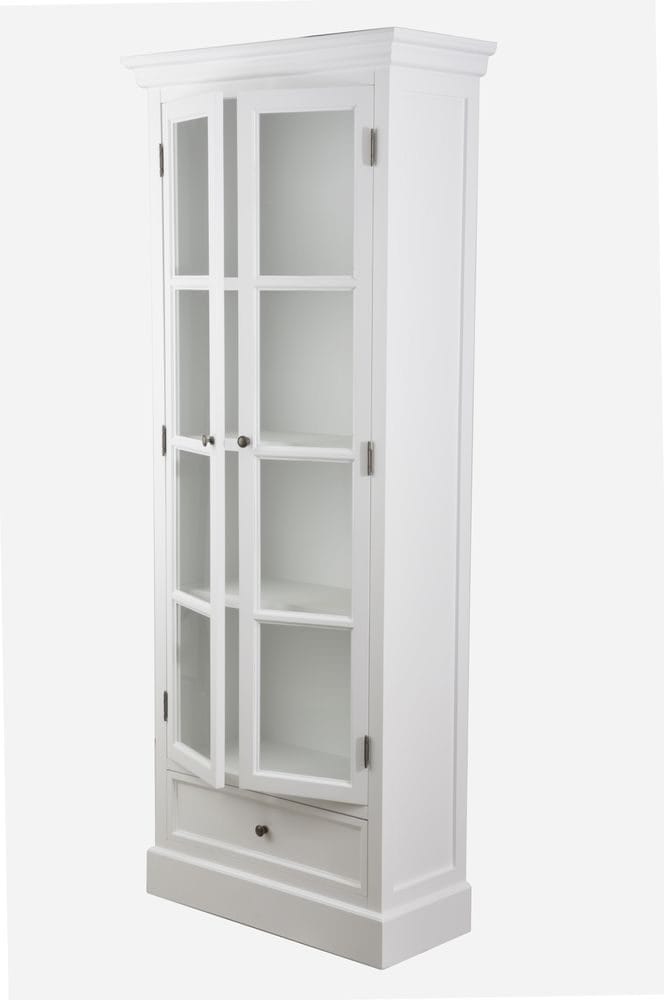 Vitrinskåp i antikvit - Bristol - antikvit - Förvaring - Skåp - Vitrinskåp