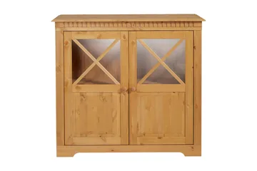 Kersey skåp 105 cm - Brun - Förvaring - Skåp - Vitrinskåp