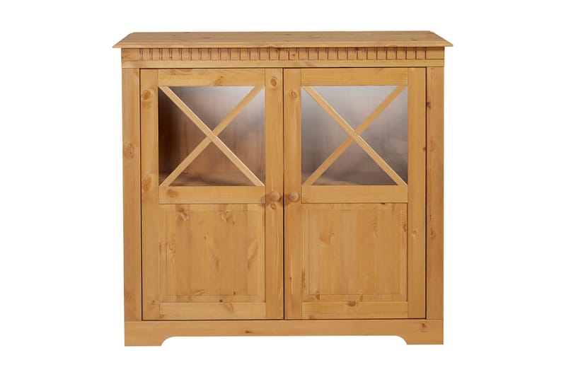 Kersey skåp 105 cm - Brun - Förvaring - Skåp - Vitrinskåp