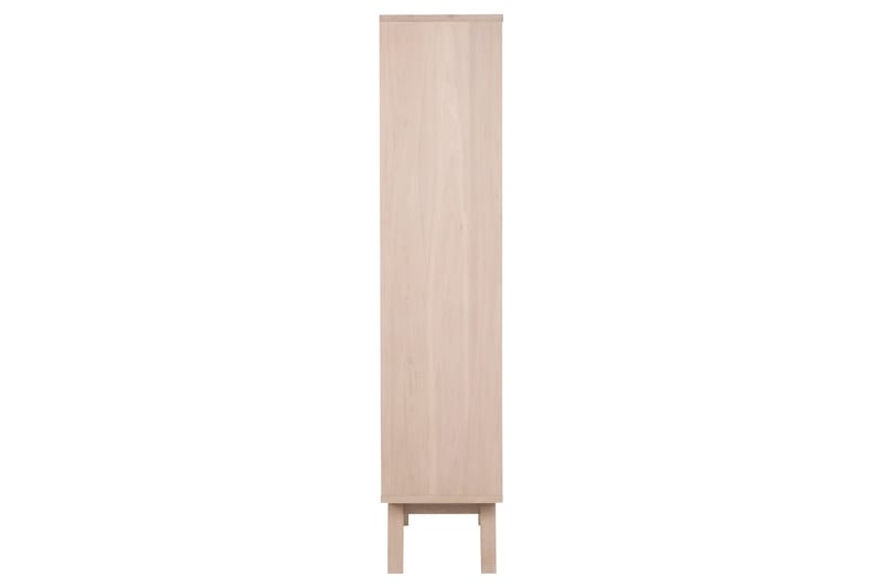 Kolinis Vitrinskåp 42 cm djup 72 cm bred 190 cm hög Trä - Vit - Förvaring - Skåp - Vitrinskåp