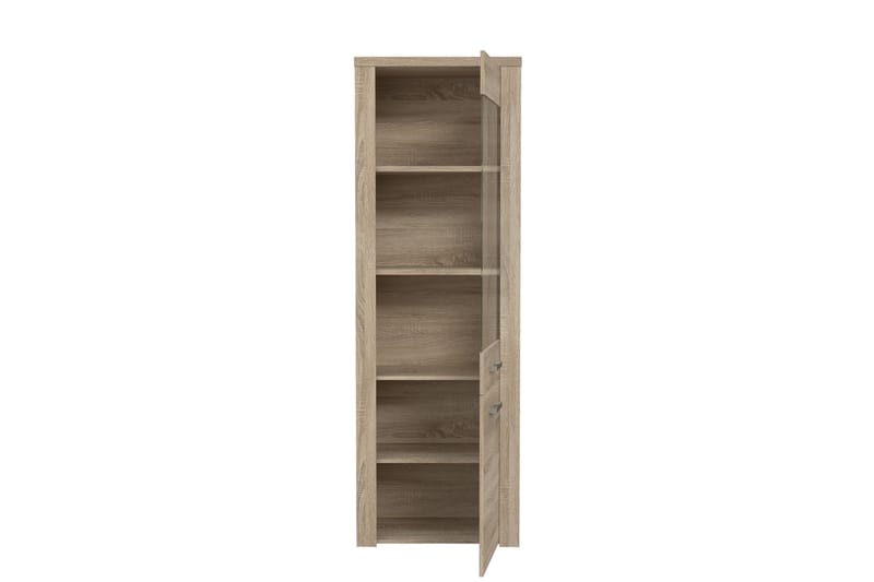 Loannia Vitrinskåp 41x67 cm - Brun - Förvaring - Skåp - Vitrinskåp