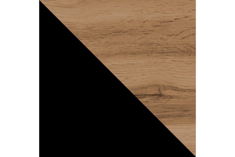 Narbonne Vitrinskåp 30x50 cm - Natur/Svart - Förvaring - Skåp - Vitrinskåp